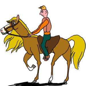 Richard and Chester Horse and the Dragon