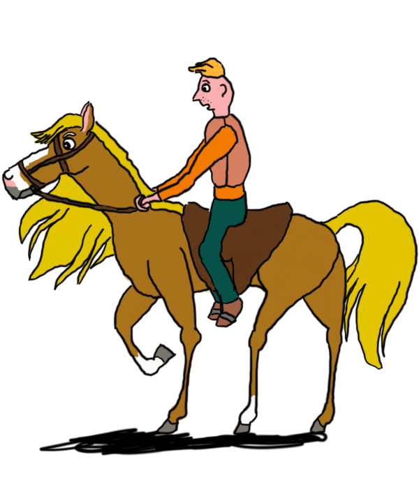 Richard and Chester Horse and the Dragon